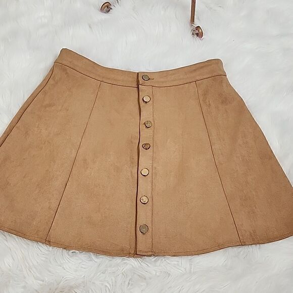 Camel Color Skirt Size XL - Picture 1 of 6